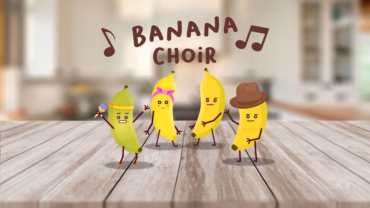 Cute Banana Song Choir Acapella YouTube