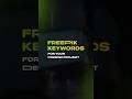 Freepik Background Keywords for your Design Project | #D2D