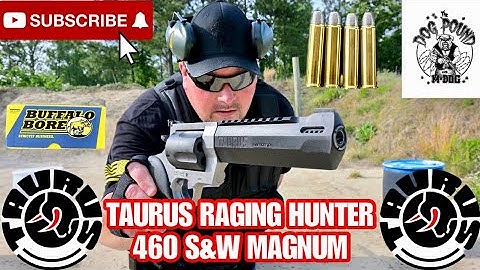 Cover Image for TAURUS RAGING HUNTER 460 SMITH & WESSON MAGNUM REVIEW! AWARD WINNING HUNTING REVOLVER!