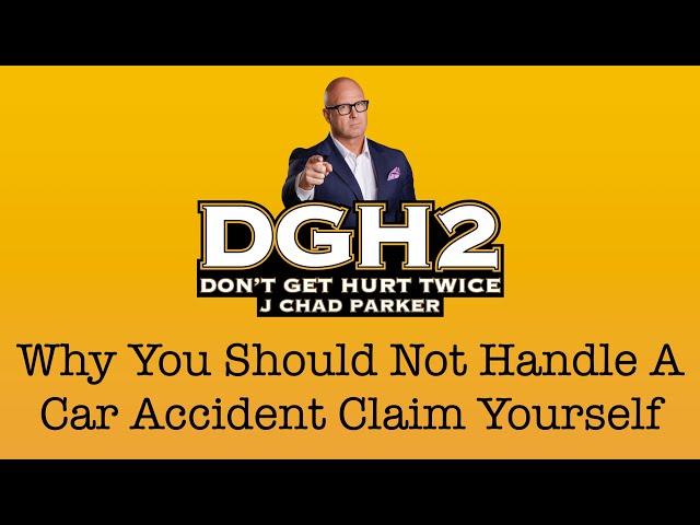 Why You Should Not Handle A Car Accident Claim Yourself