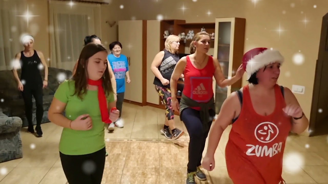 Jingle Bell Rock Zumba, The Glee Cast, Karácsonyi Zumba Dance YouTube