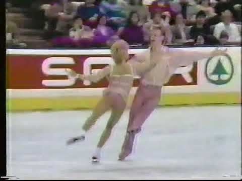 Natalia Annenko And Genrikh Sretenski 1987 World Championships FD 