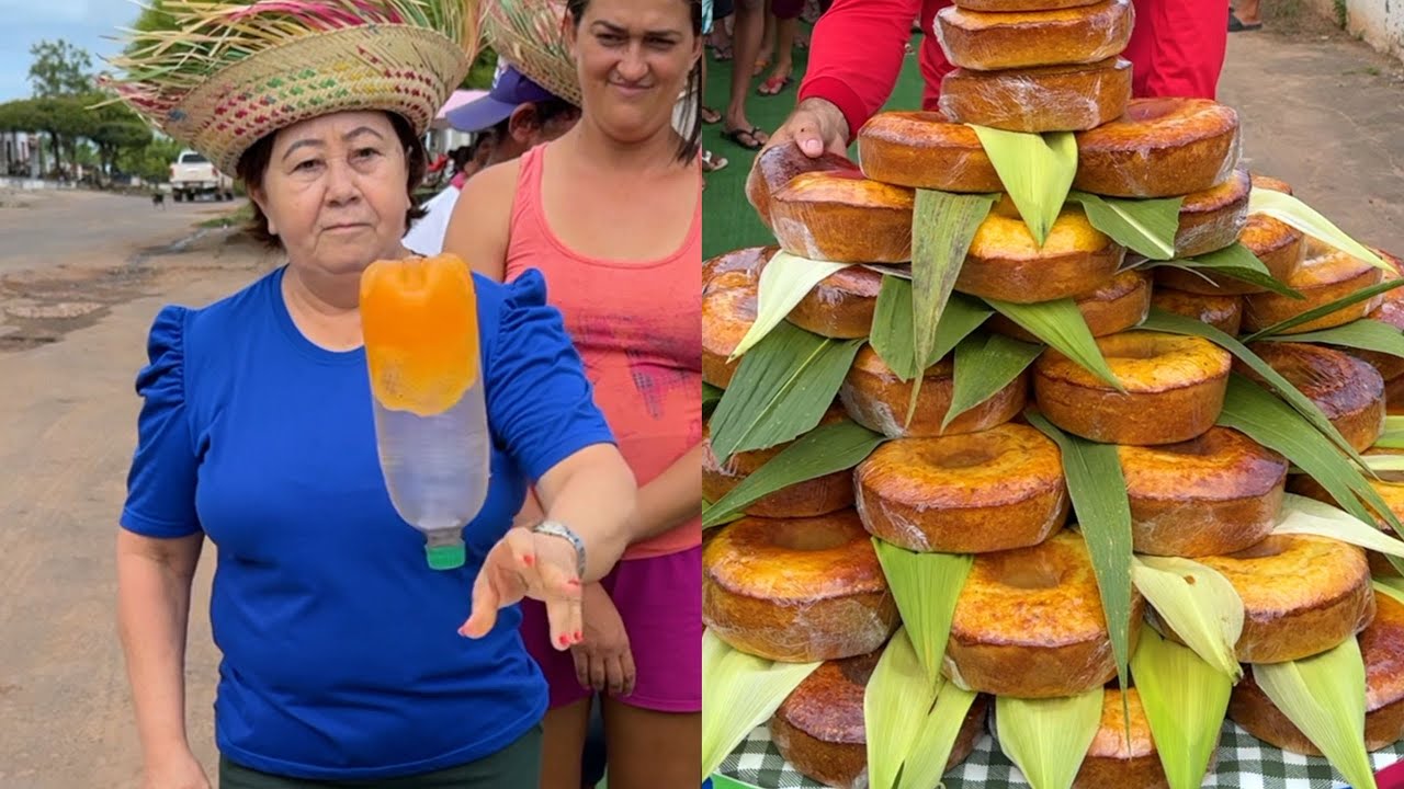 DESAFIO DO SÃO JOÃO: GANHE BOLO DE MILHO NO JOGO DA GARRAFA!