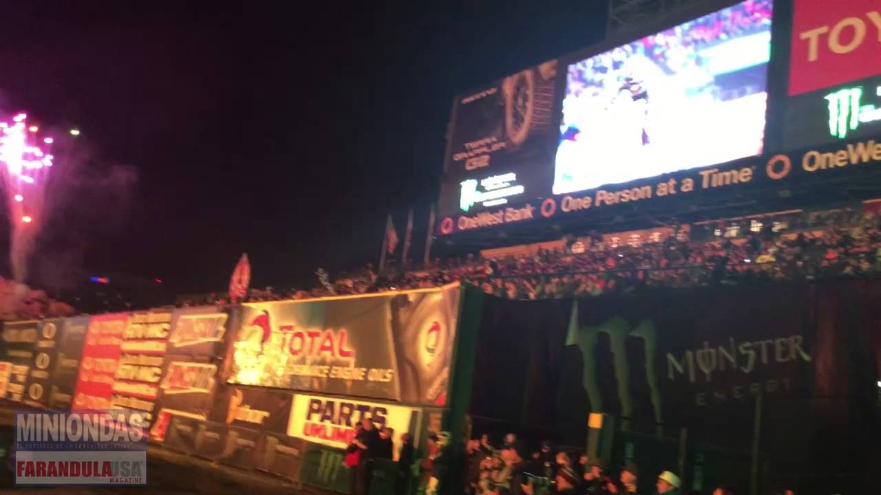 SuperCross 2016 Angel Stadium of Anaheim YouTube