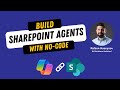 Build No-Code SharePoint Agents for Project Teams