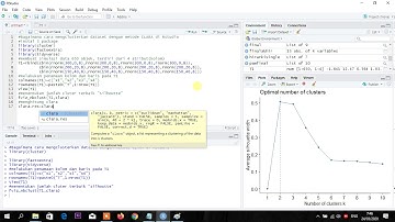 Bagaimana cara mengclusterkan dataset dengan metode CLARA di Rstudio