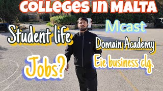 Colleges in Malta |Student life in Malta| Jobs for students in Malta?TRC card process#malta #europe