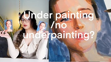 Gouache Basics: Underpainting or No underpainting ?