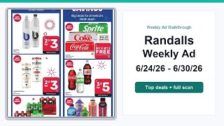 Randalls Weekly Ad (6/24/26 - 6/30/26) Top 10 Deals
