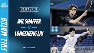 Wil Shaffer vs Liu Longsheng - Men's Singles Round of 32 | Capital Securities Beijing Open 2026