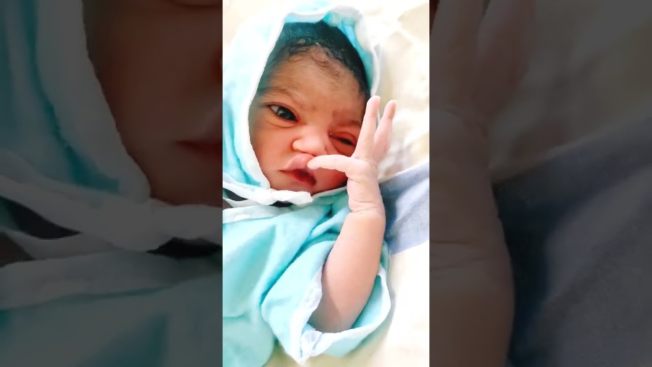 2.2 kg cute newborn baby girl | 35 weeks gestation | Normal delivery @BabyWorld22