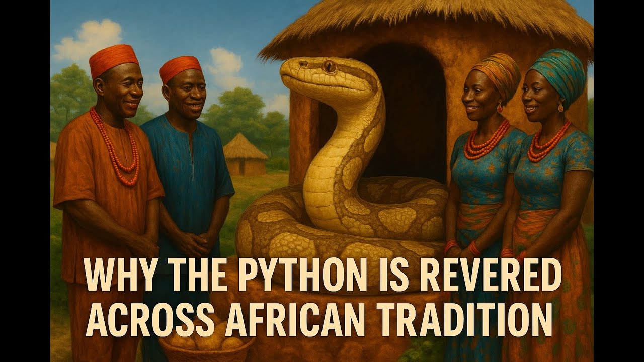 Why the Python Is Revered Across Africa (The Igbo Sacred Eke Story ...