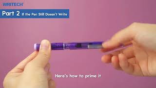 Retractable Fountain Pen Not Writing? Heres The Fix Writech Clictek Fountain Pen