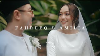 Beautiful Solemnisation for a lovely Malay couple Singapore | Special moment for Fahreeq &amp; Amilia