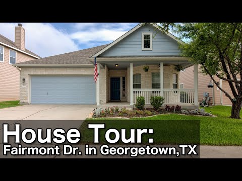 702 Fairmont Dr., Georgetown, TX home video tour