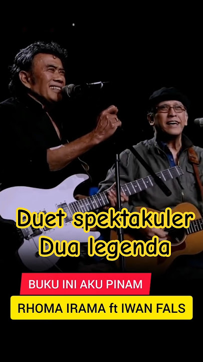 Duet spektakuler | Iwan Fals dan Rhoma irama | dua legenda musik indonesia | #iwanfals #rhomairama