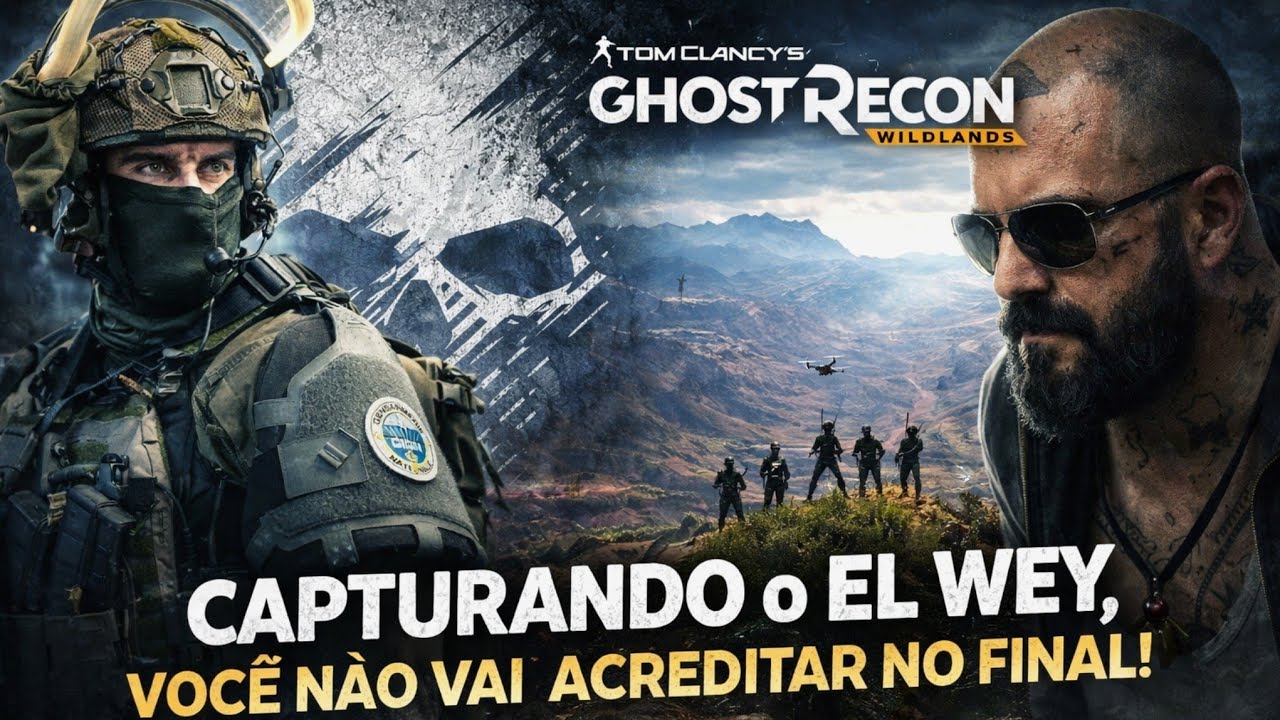 CAPTURANDO o EL WEY, VOCÊ NÃO VAI ACREDITAR NO FINAL! 😱 | Ghost Recon Wildlands Gameplay PT-BR 4k