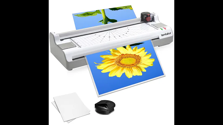 7 in 1 Laminator Machine for A3/A4/A6,with Laminating Sheets 70 Pouches for Office/School