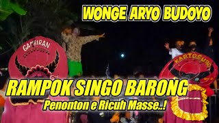 Rampok Singo Barong Penonton Ricuh Live Mbaran Suruwadang Blitar 2023