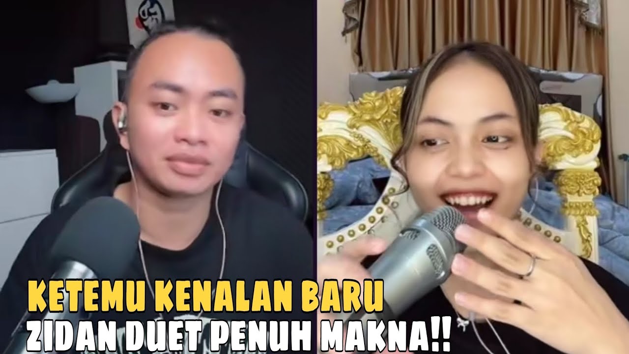 ZIDAN KETEMU KENALAN SAMPE SERINDU NYA DI AJAK DUET NYANYI‼️