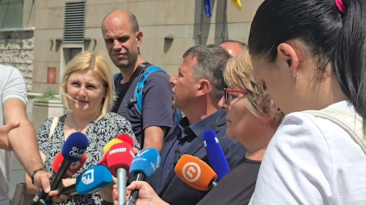Dosta je trulih nagodbi stranaca preko naših leđa press ispred Delegacije Evropske Unije u Sarajevu 