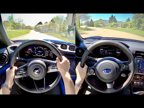 2023 Nissan Z Vs 2022 Subaru BRZ POV Driving Impressions 