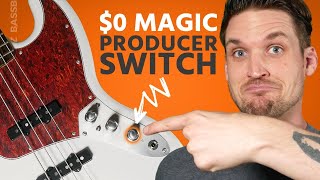 Video thumbnail of "Better Bass Tone with “The Producer Switch” (costs $0)"