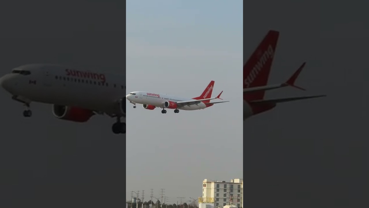 Sunwing Airlines Boeing 737 MAX8 Puerto Plata to Toronto 