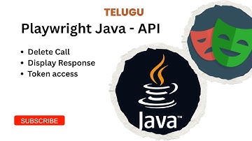 Part 6: Delete Call With Access Token in Playwright Java #telugu #playwright #java #api