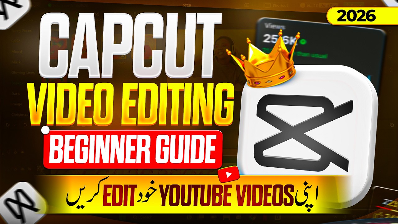 YouTube Videos Kaisay Edit Kry | CapCut Tutorial For Beginners | CapCut ...