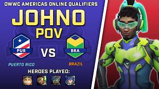[ Johno ] Superior Supporting | Puerto Rico vs Brazil | OWWC Americas Online Qualifiers