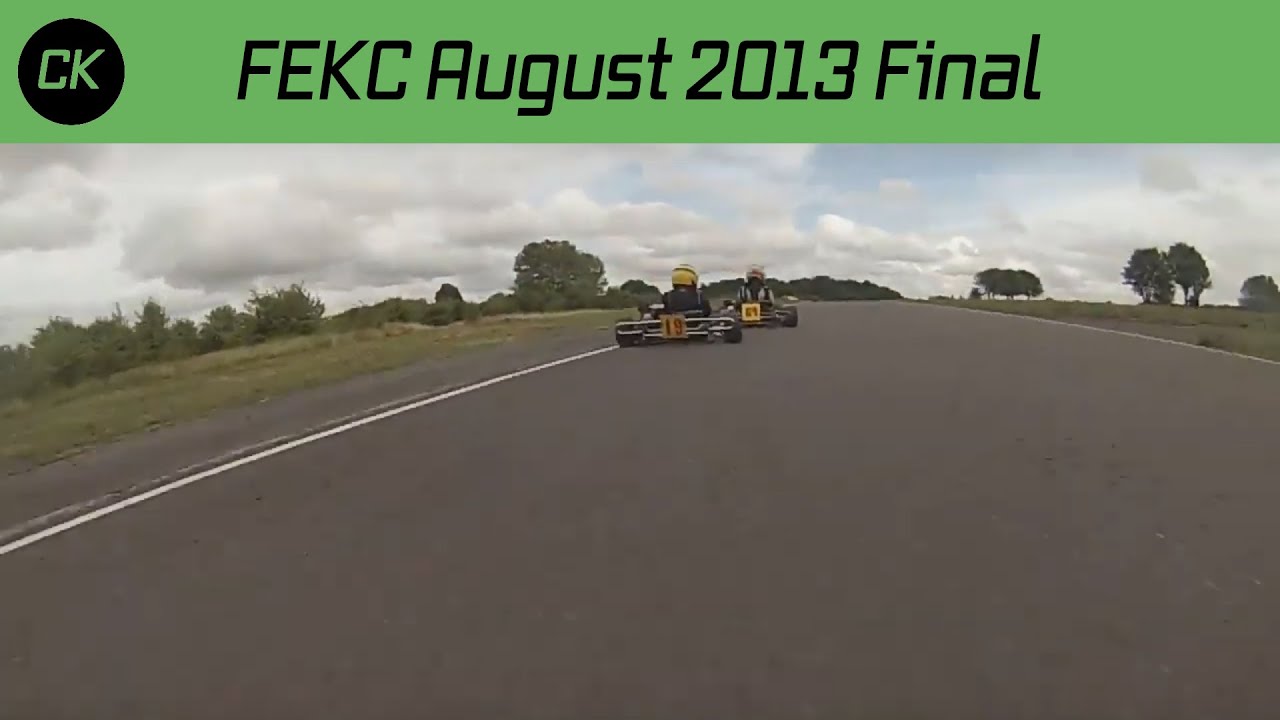 FEKC Honda Cadet A Final August 2013 [Before Restart] - YouTube