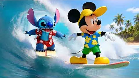 114. A Disney Hawaiian Luau Party