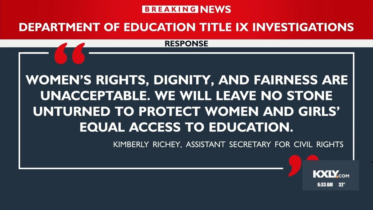 Dept. of Education investigating Cheney Schools