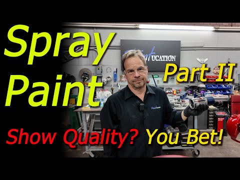 Spray Paint Show Quality?   Part II