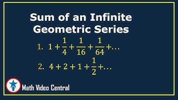 Sum of an Infinite Geometric Series | Math Video Central