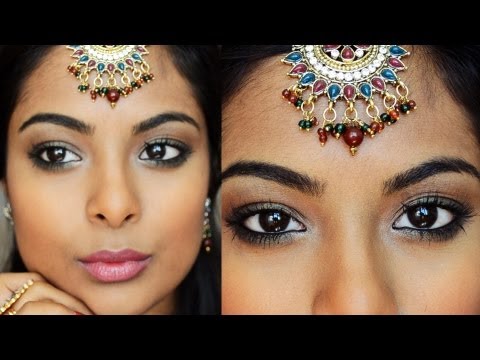 Navratri Special Indian Party Makeup : Collab With "Shrutiarjunanand" / Full face Bollywood makeup