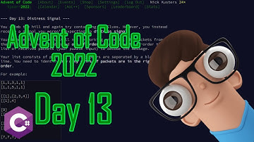 Advent of Code 2022 - Day 13 - Distress Signal