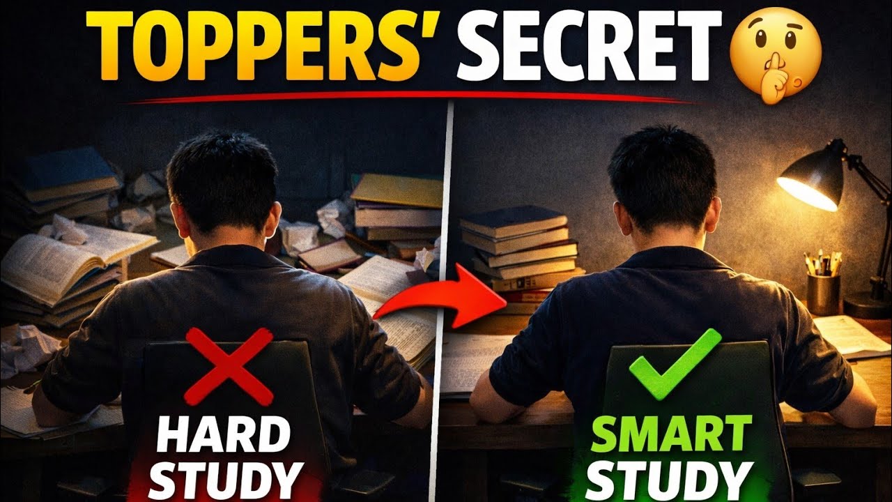 HOW TOPPERS STUDY WHEN NO ONE IS WATCHING 👀 . SECRET WAY ✅