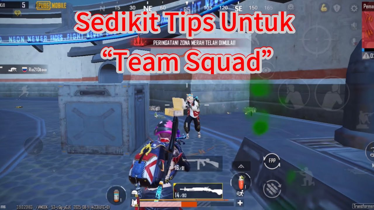 Solo vs Squad !! Sedikit tips untuk team squad !!