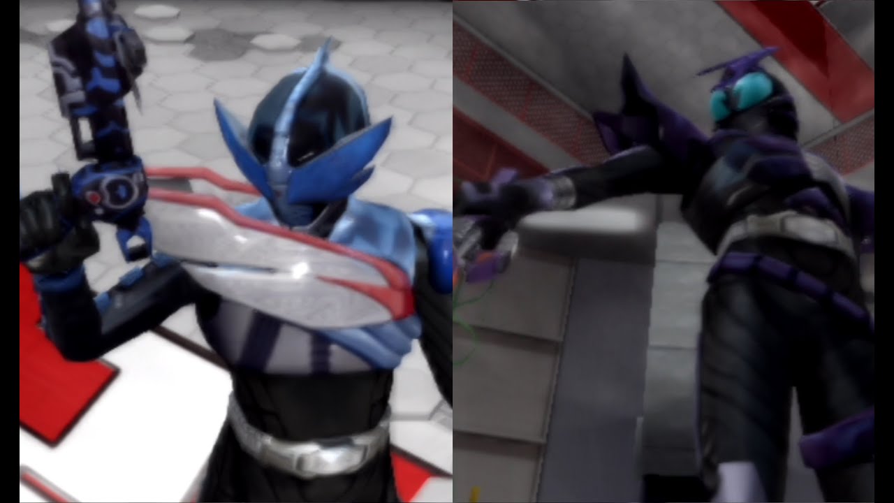 [PS2] Kamen Rider Kabuto : Battle Mode - Drake & Sasword - YouTube