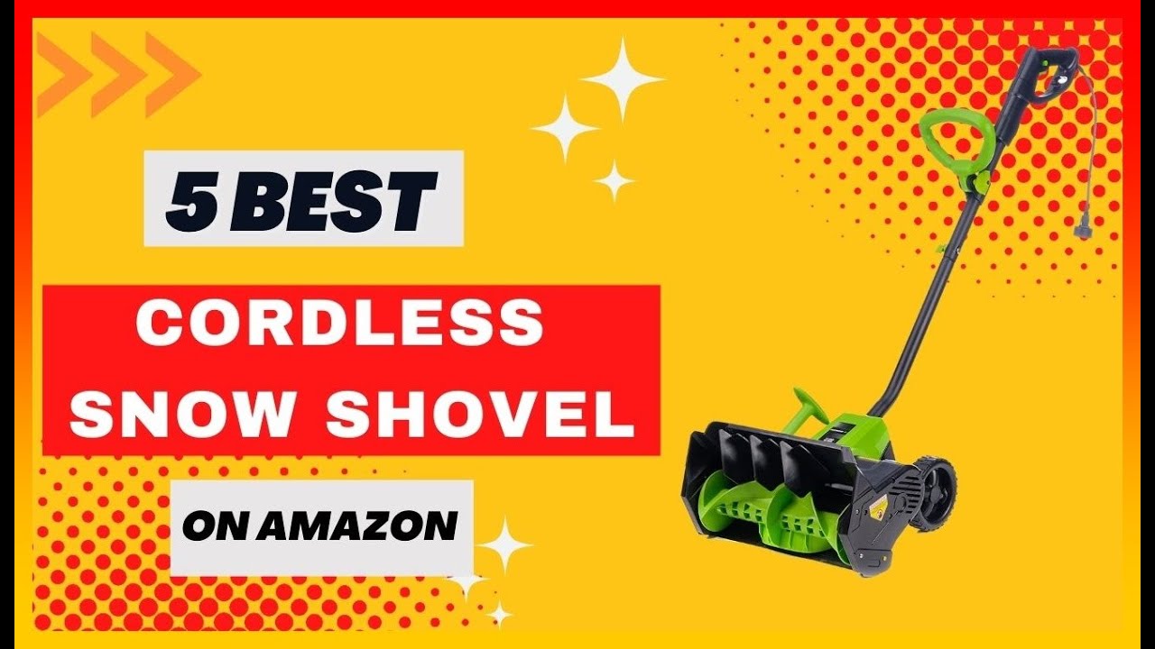 Best Cordless Snow Shovel on Amazon ️ Top 5 Tested & Buying Guide YouTube