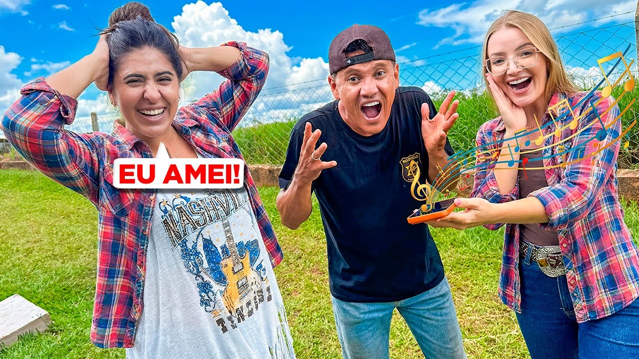 MOSTREI A MÚSICA NOVA DA MUIERADA PROS MEUS AMIGOS