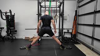 Hip Adductor Eccentric Holds. Standing 