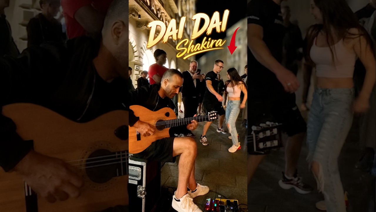 DAI DAI ❤️ Shakira World Cup Guitar Vibes 🔥💃
