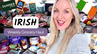 Irish Grocery Haul | Family of 4 | Price and Meal Plan