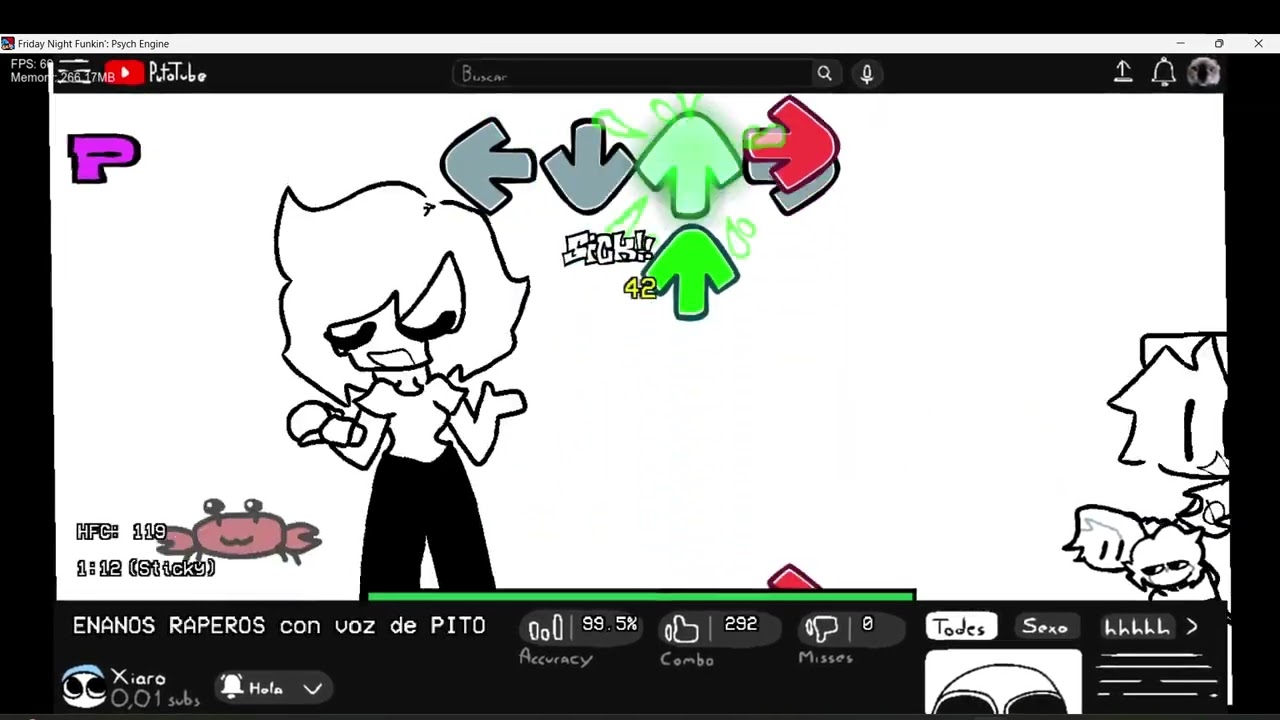 FNF Vs Xiaro: Sticky