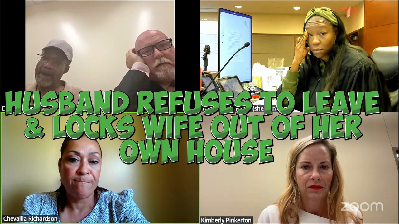 Муж отказывается уезжать и запирает жену на пороге ее собственного дома — шокирующее решение судьи