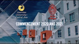 Welcome to AUCA Online Commencement Ceremony 2020 and 2021!