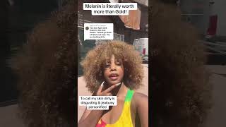 This man said my skin was dirty & a mud mask smh #viral #shorts #beauty #melanin #gold This man said my skin was dirty & a mud mask smh #viral #shorts #beauty #melanin #gold